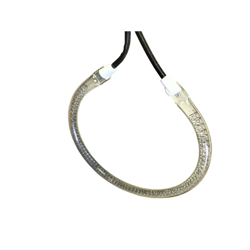 Tube de chauffage halogène rond annulaire, pièces de four, 220V, 1300W, diamètre de 14cm, 1cm