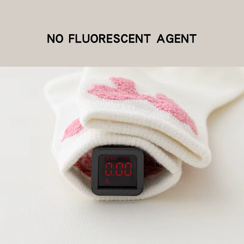 5 paires de chaussettes mi-mollet avec nœud papillon pour enfants filles, en coton peigné sélectionn