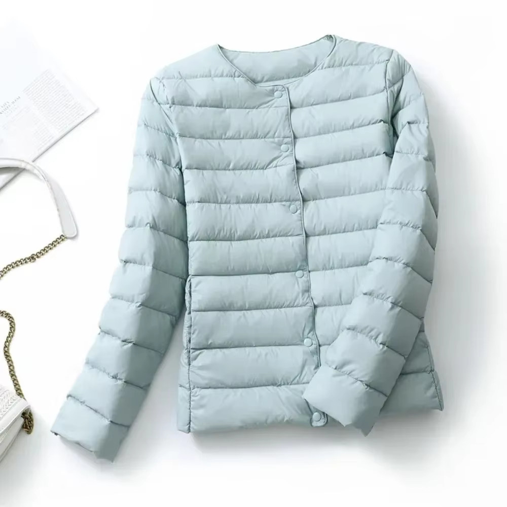 Doudoune femme Plus manteaux doudoune de canard léger femme tissu mat manteau léger chaud femme coup
