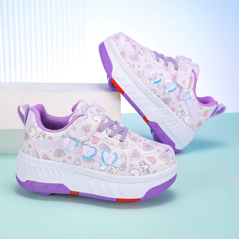 Chaussures à roulettes pour enfants, baskets à roulettes, patins à roulettes pour enfants, chaussure