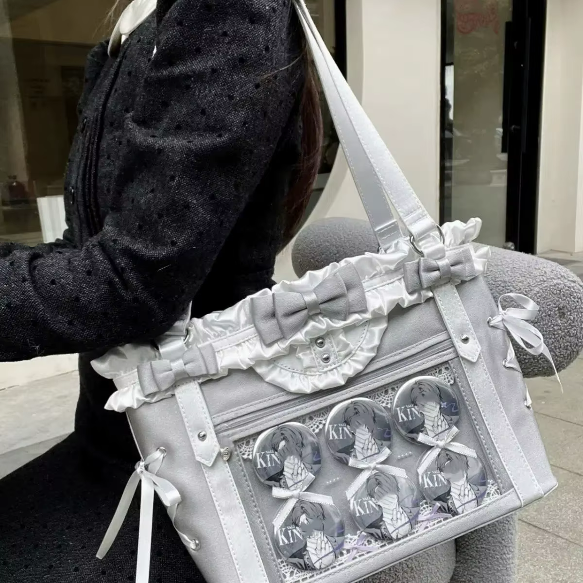 Nouveau design de mode pour filles, sac Y2K Ulzzang Ita, style preppy, sac à bandoulière pour femmes