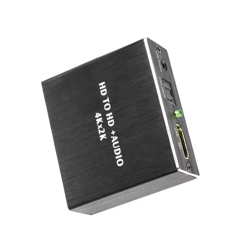 Extracteur Audio vidéo 4K x 2K HDTV vers convertisseur Audio 3.5MM SPDIF optique TOSLINK adaptateur