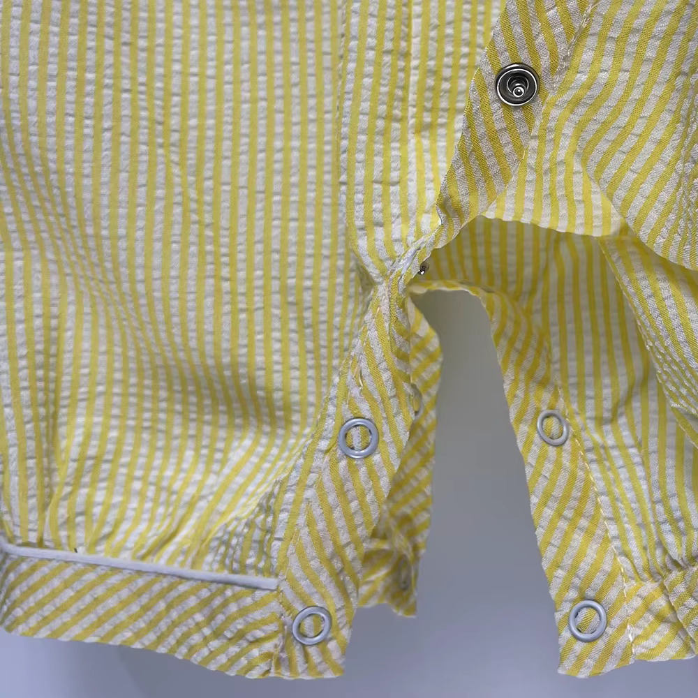 Combinaison d'été en coton à manches courtes pour garçons et filles, vêtements de boutique pour enfa