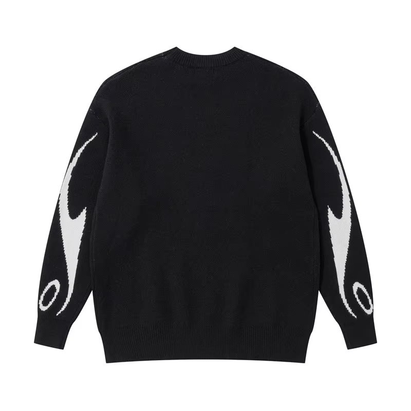 Pull rétro à manches longues pour femme, pull à la mode, motif étoile, Y2K, décontracté, Harajuku, t