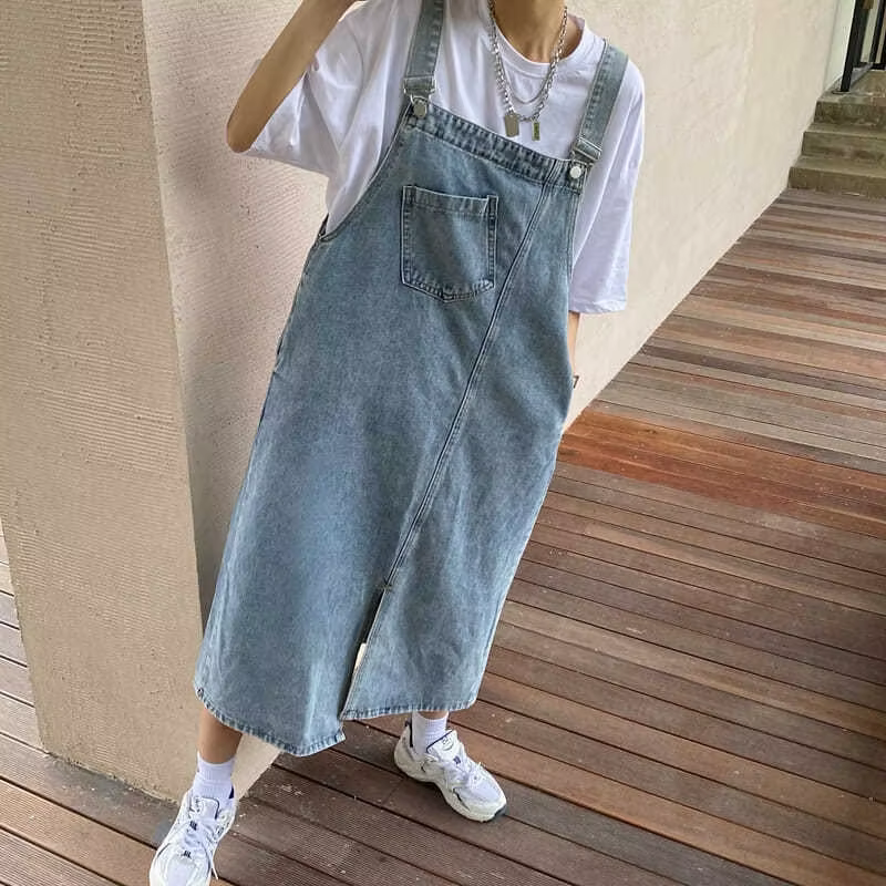 Printemps été Denim robe globale femmes sans manches jean robes mode femme solide Slip décontracté a