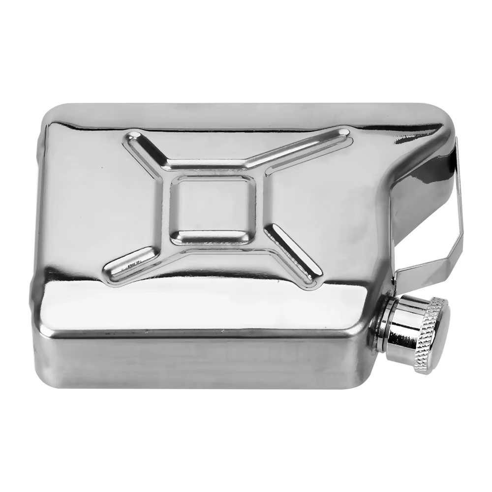 Récipient à vin à alcool, Style seau à essence, Kit de bouteilles de whisky et de Vodka portables, f