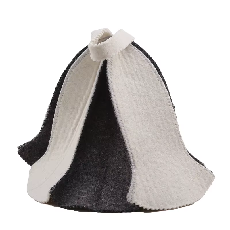 Protection de tête en feutre, bain Anti-chaleur, taille libre, bonnet de douche de Style russe, chap