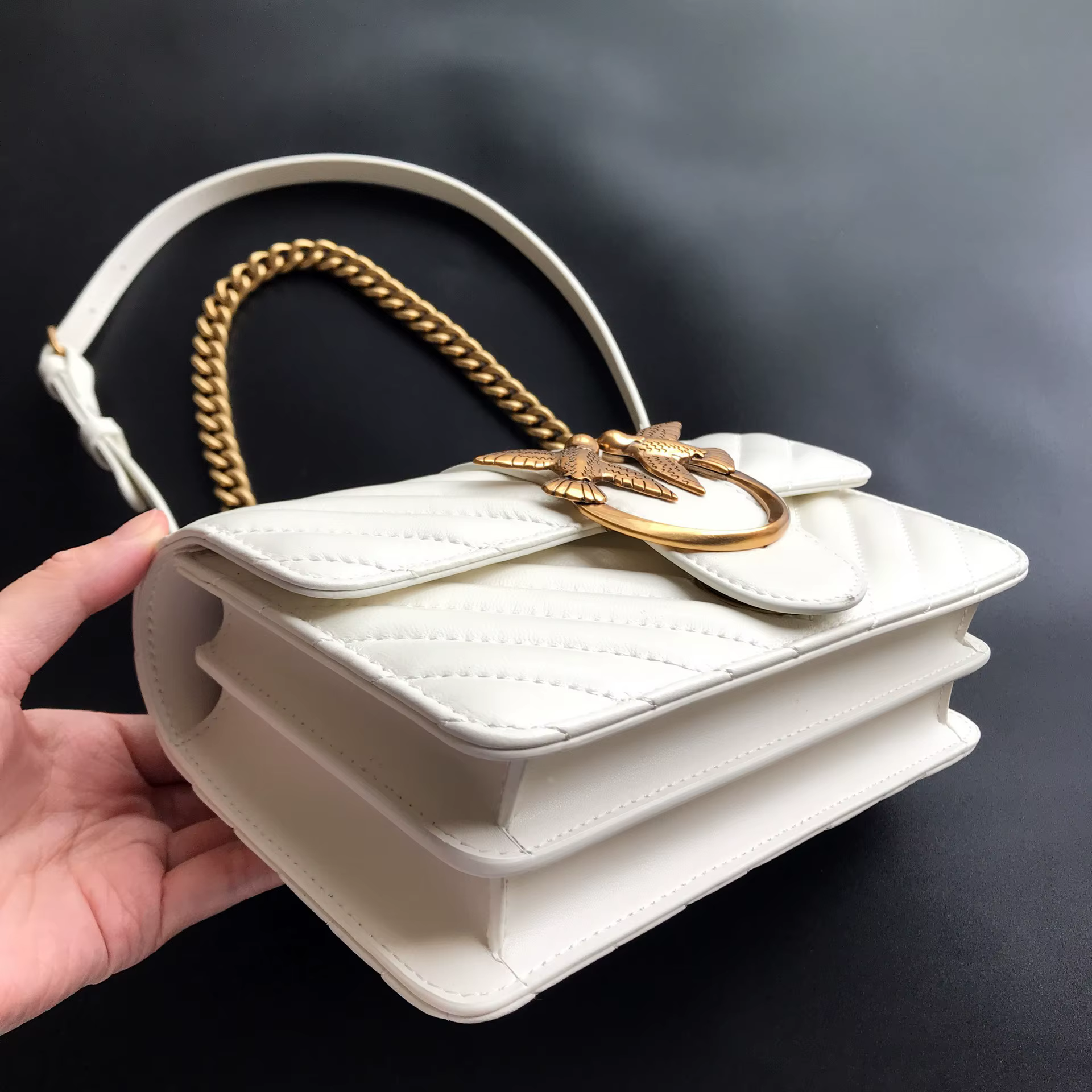 Nouvel Arrivage 2026 – Sac Sous le Bras en Cuir Véritable Gaufré pour Femme – Sac à Bandoulière et S