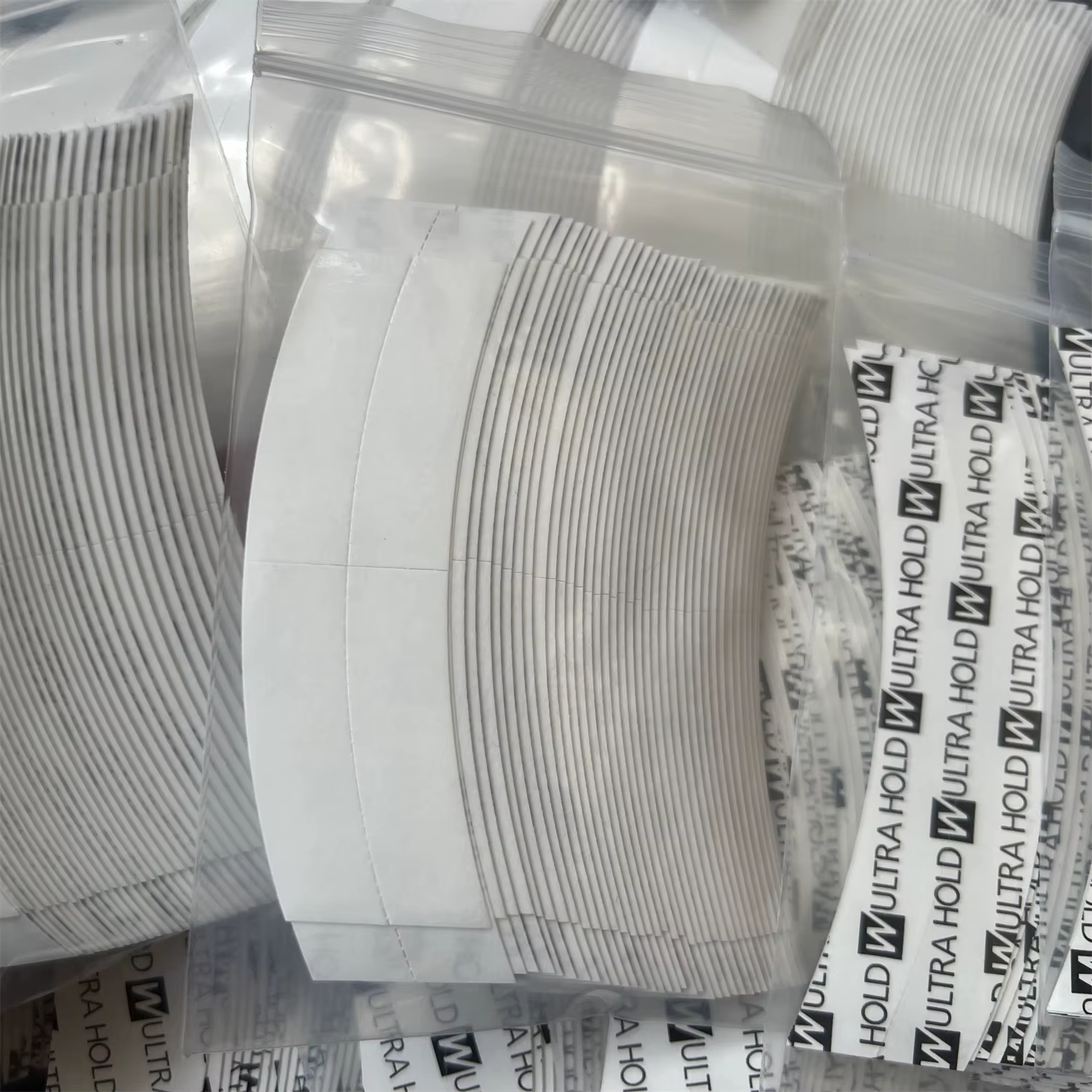 1/5/10/15 Packs de Bandes Adhésives Ultra Fortes Double Face pour Systèmes Capillaires, Super Adhési