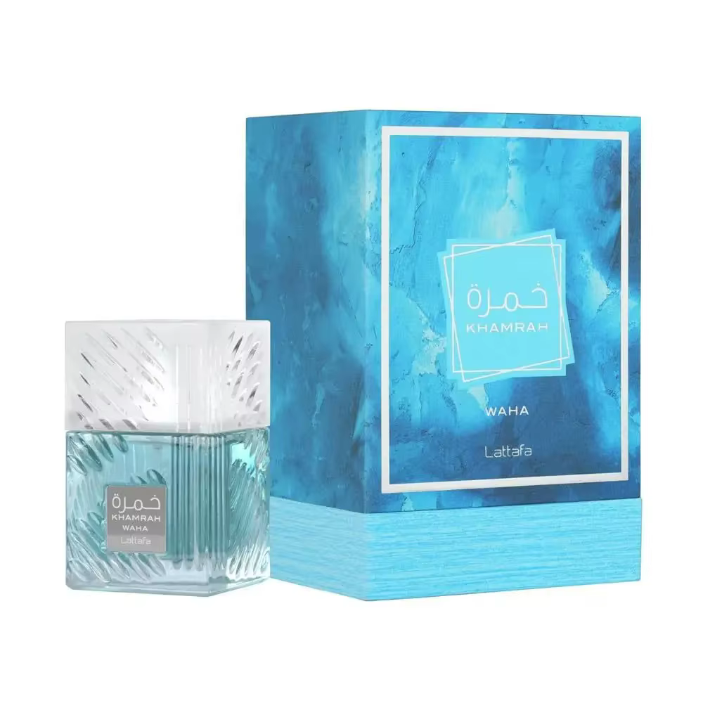 Parfums arabes originaux Khamrah 100 ml, senteur bois de santal et pin longue durée, Cologne de luxe