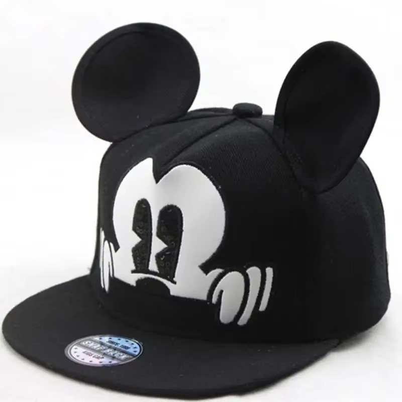 Casquette Mickey Mouse pour enfants, jolie casquette de Baseball avec dessin animé pour filles et ga