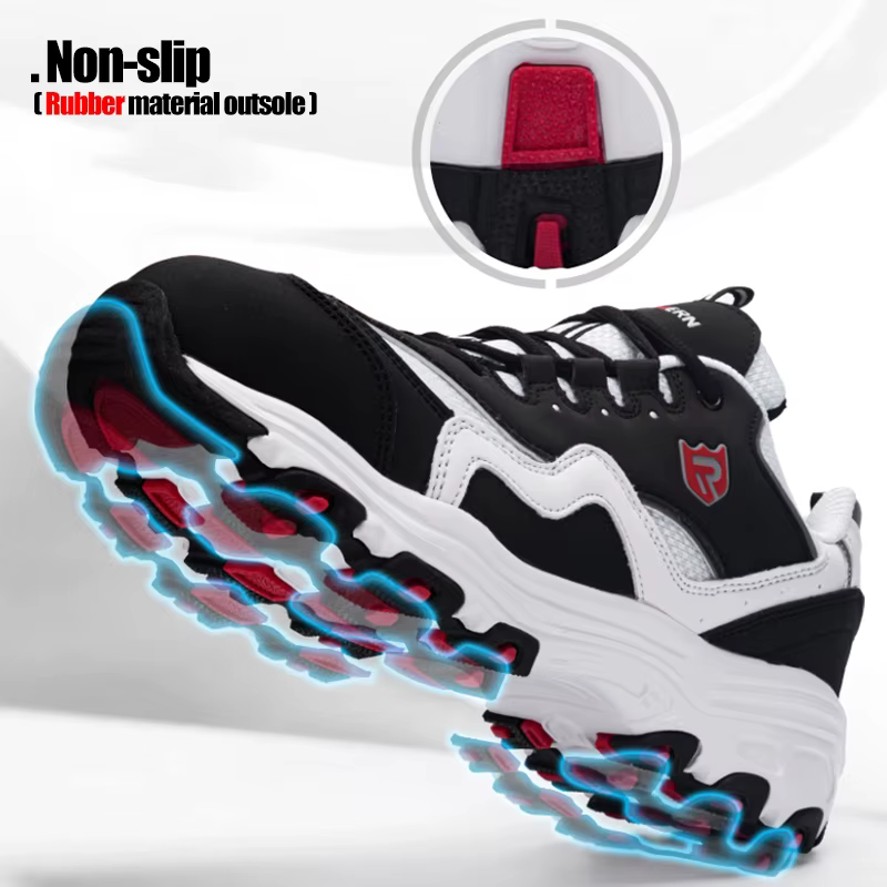LARNMERN chaussures de sécurité pour hommes chaussure de travail à bout en acier Anti-crevaison Anti