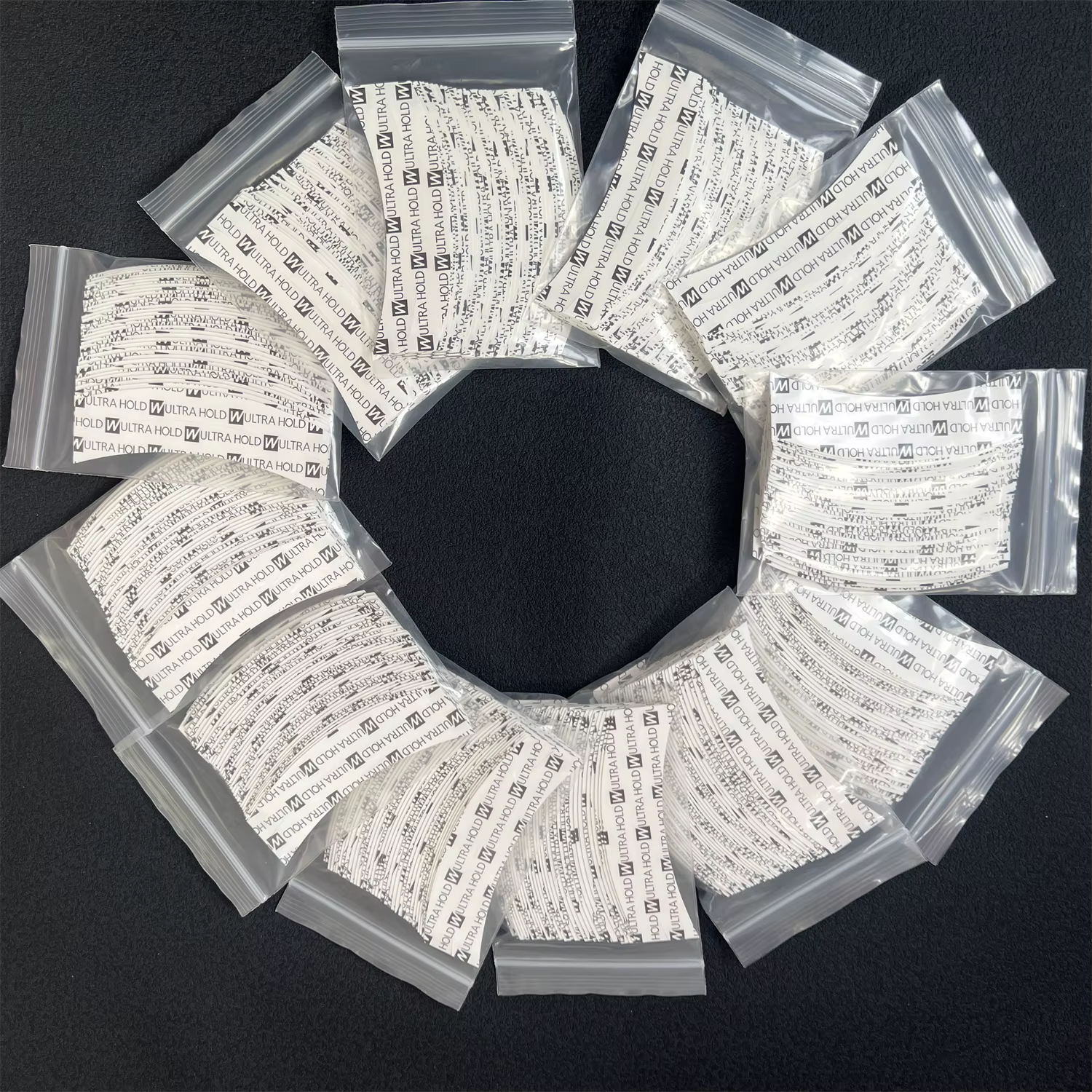 1/5/10/15 Packs de Bandes Adhésives Ultra Fortes Double Face pour Systèmes Capillaires, Super Adhési
