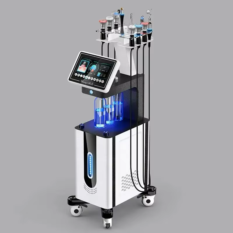 Machine de soins de la peau multifonction, oxygène Hydra Dermabrasion, Lifting du visage, nettoyage 