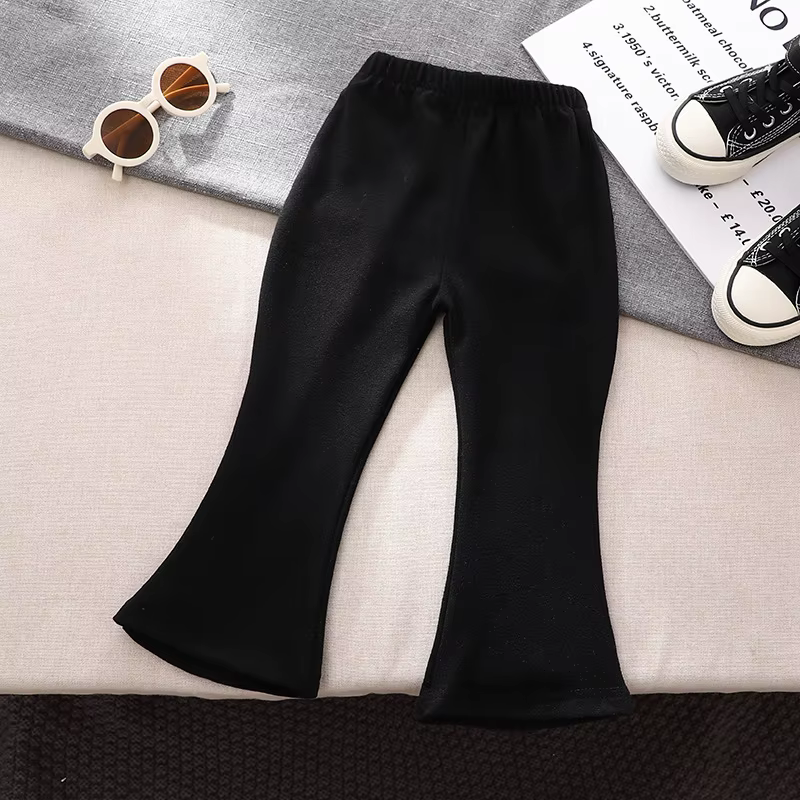 Printemps automne bébé filles pantalon Version coréenne enfants pantalons évasés 1-6 ans enfant Legg