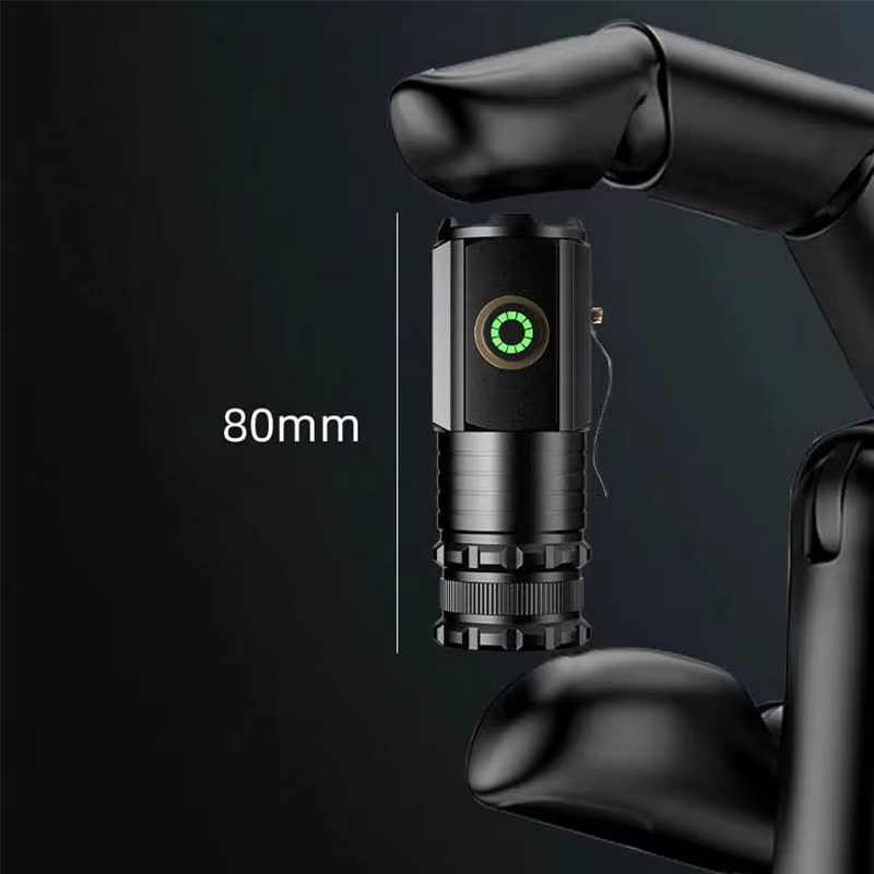 Mini lampe de poche LED Portable, torche puissante du bout des doigts, étanche, pour randonnée, Camp