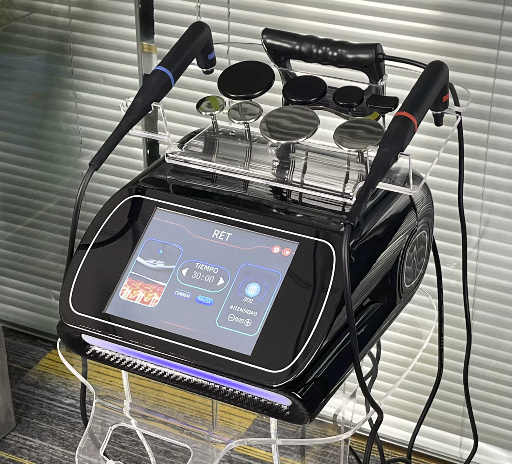 Haute fréquence plus récent monopole radiofréquence froide Rf Tecar thérapie corps Cellulite graisse