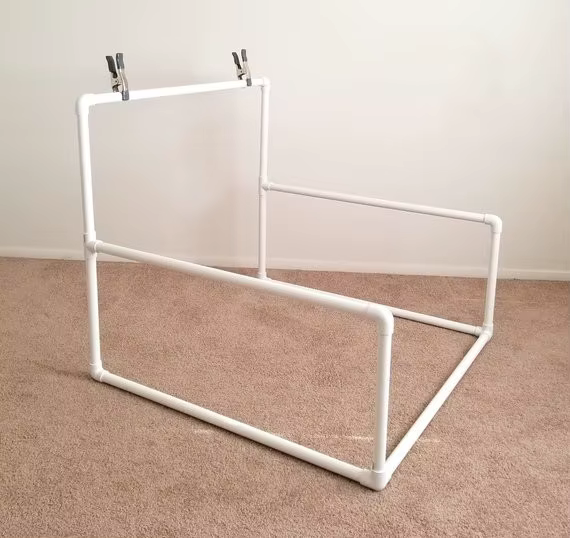 Toile de fond de photographie de nouveau-né posant un support en PVC, poseur de voyage portable, por