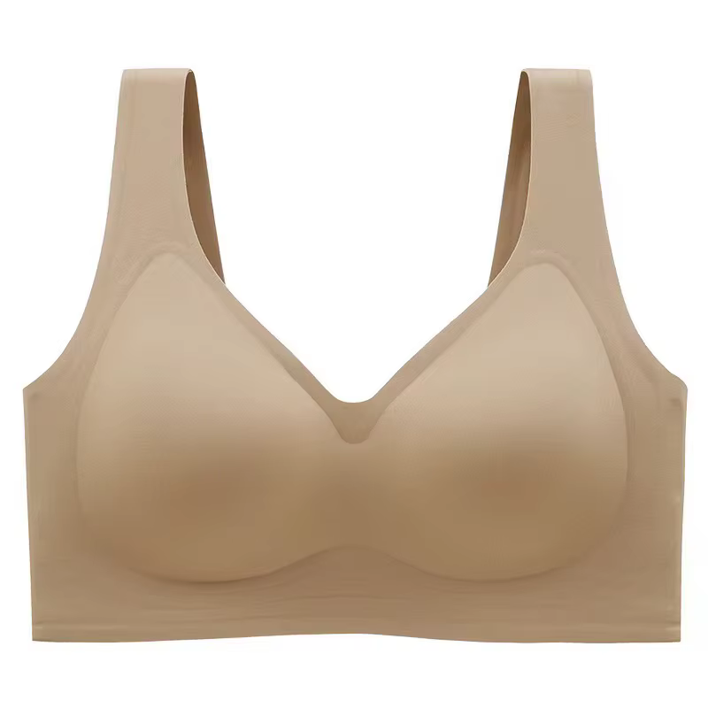 Lingerie féminine Sexy, grande taille, sans Trace, beau dos, haut tubulaire, sous-vêtements fins, gr