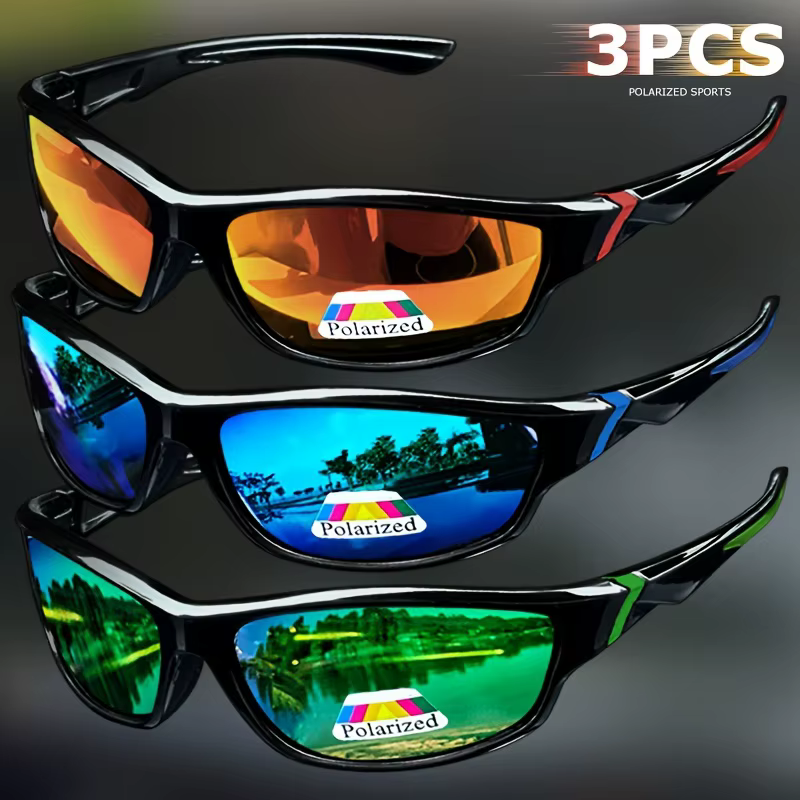 1/3 pièces Vintage Sport lunettes de soleil hommes femmes pêche course cyclisme alpinisme Sport homm