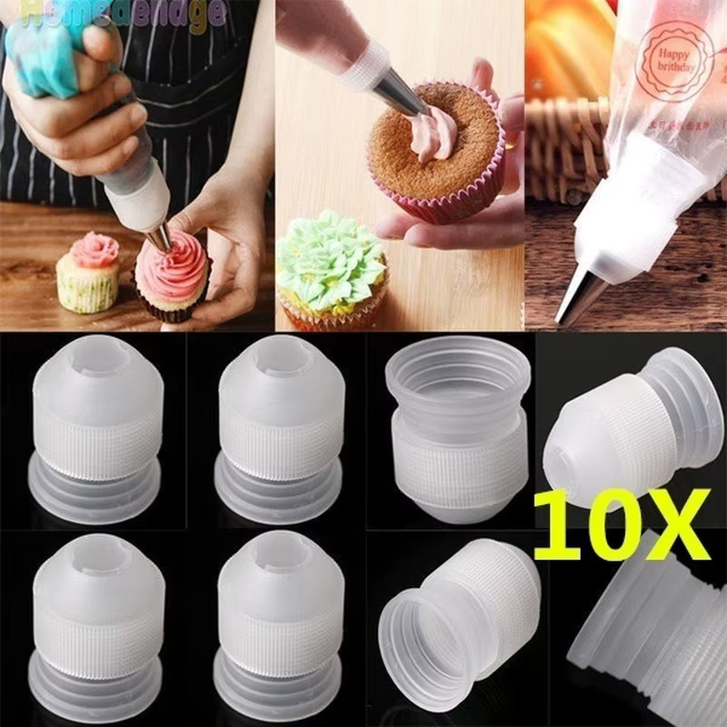 Embouts de douilles de glaçage à la mode, convertisseur de décoration de gâteaux, coupleur, outil de
