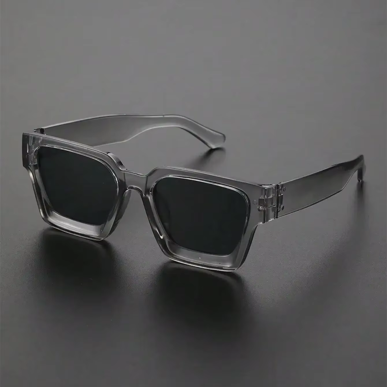 Rétro noir millionnaire nuances lunettes de soleil de luxe 2025 pour hommes concepteur célèbre marqu