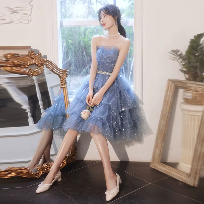 Robe de soirée princesse pour femmes, nouveau tempérament, fête d'anniversaire, Banquet, Super féeri