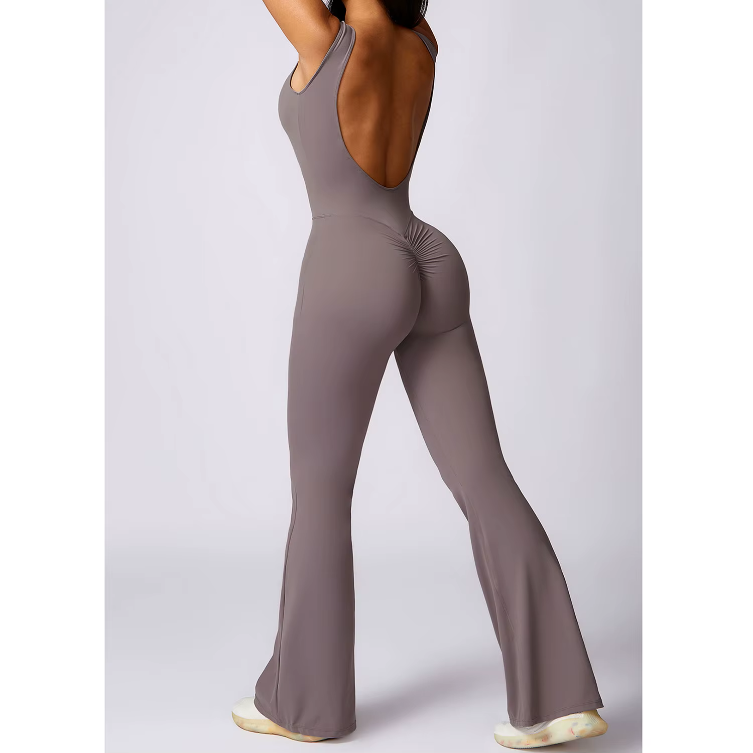 Nouveau gymnastique femmes formation Yoga ensemble vêtements de sport femmes une pièce combinaison F