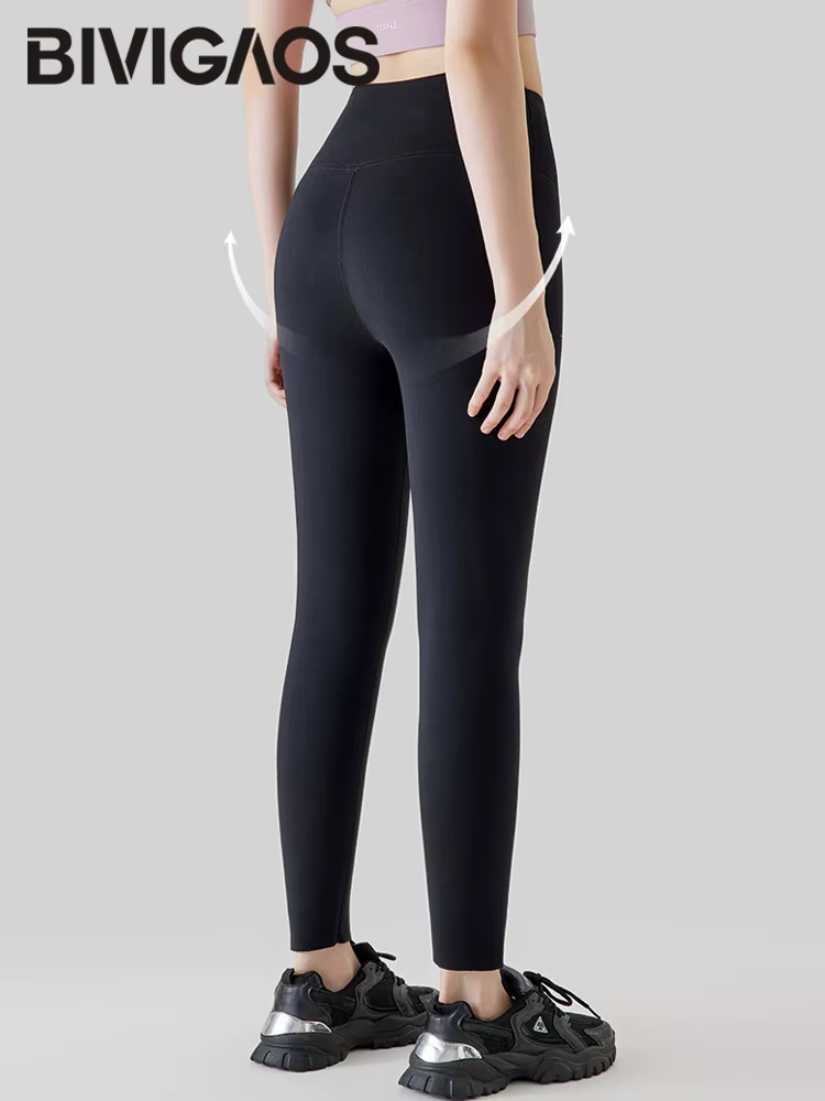 BIVIGAOS nouveau automne hiver alpaga velours requin Leggings femmes polaire épaissi chaud Leggings 