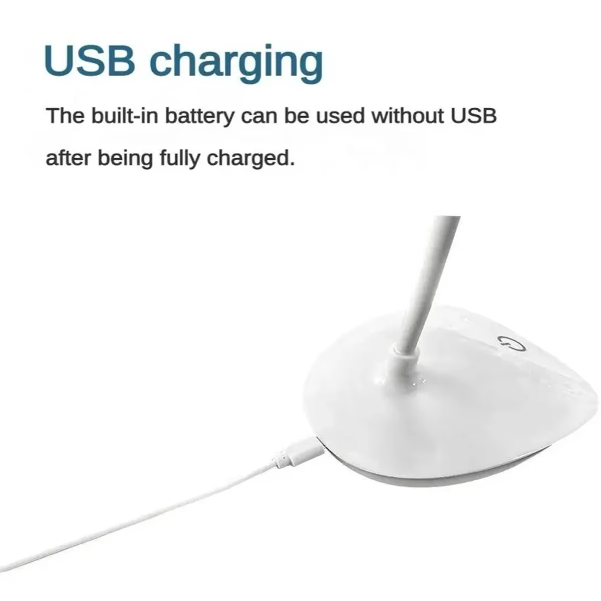 Lampe de bureau de lecture LED lampe de bureau Portable USB lampe de Table de charge tactile gradati