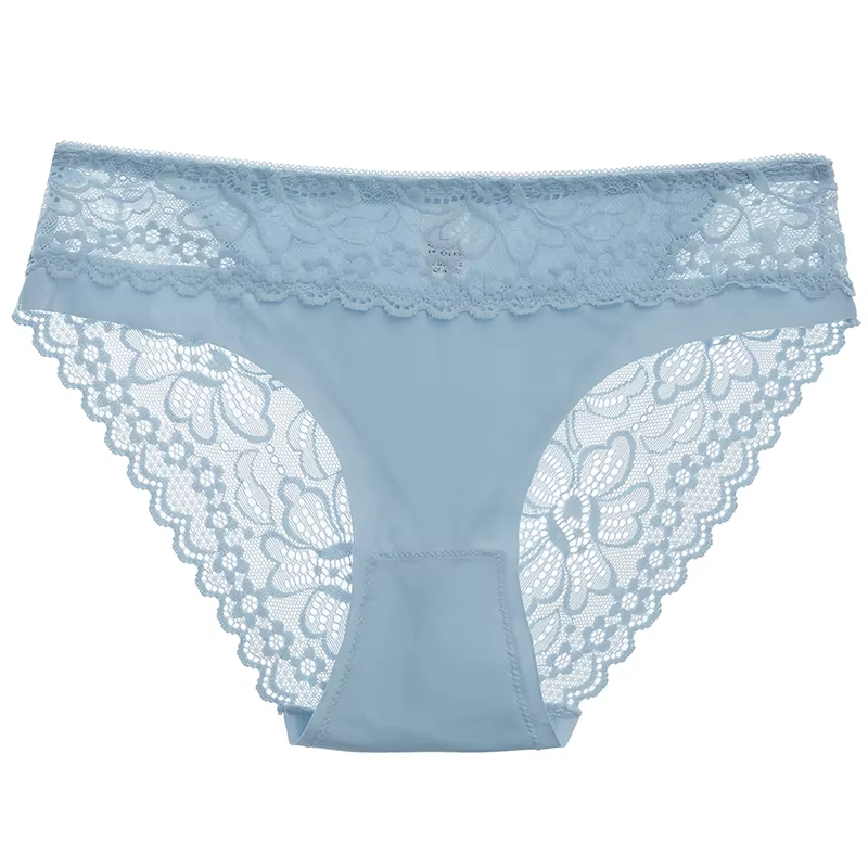 Dentelle femmes culottes Sexy sous-vêtements féminins sans couture dames slips taille basse Lingerie