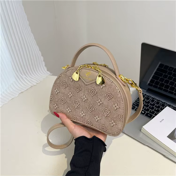 Sac à bandoulière rétro imprimé pour femme – Sac à main de haute qualité, décontracté, polyvalent, a