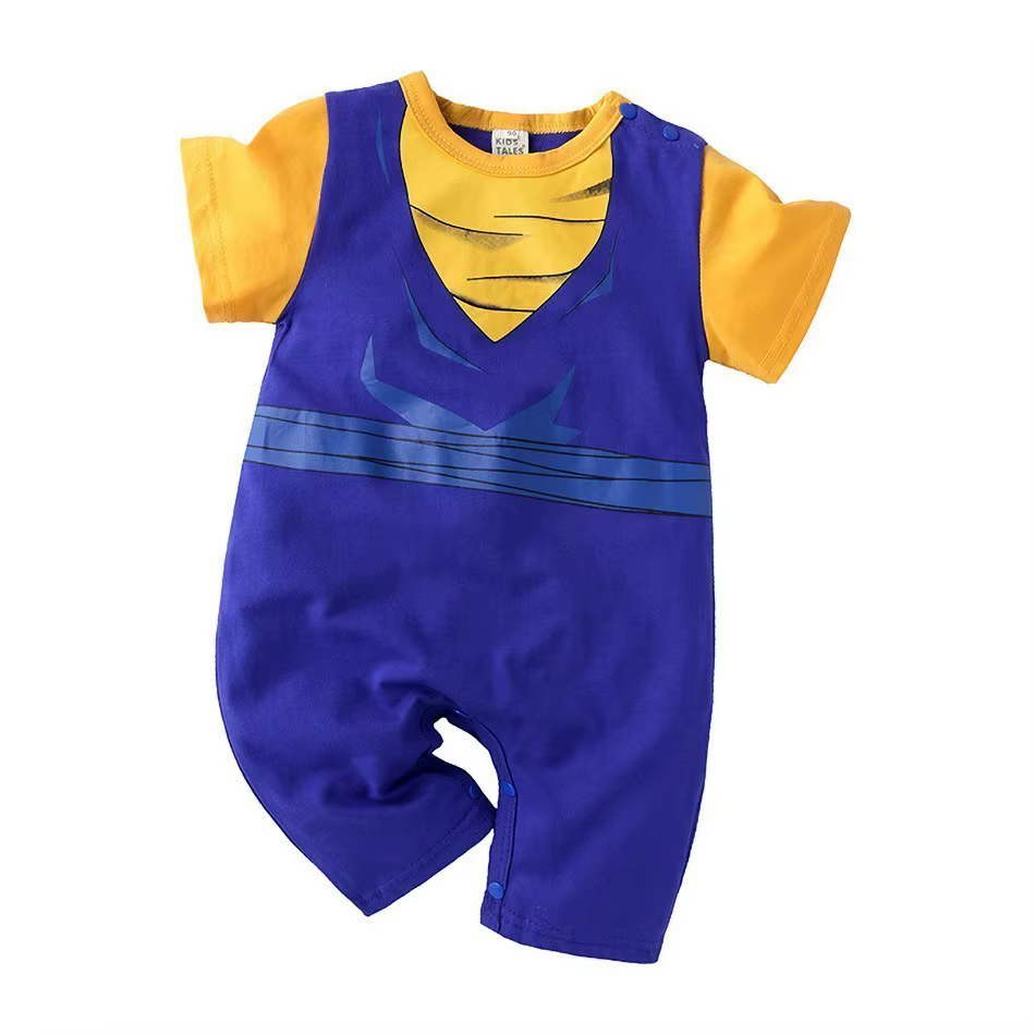 Bébé garçon vêtements enfant en bas âge barboteuse Babysuit nouveau-né Anime Zoro été T-shirt vêteme