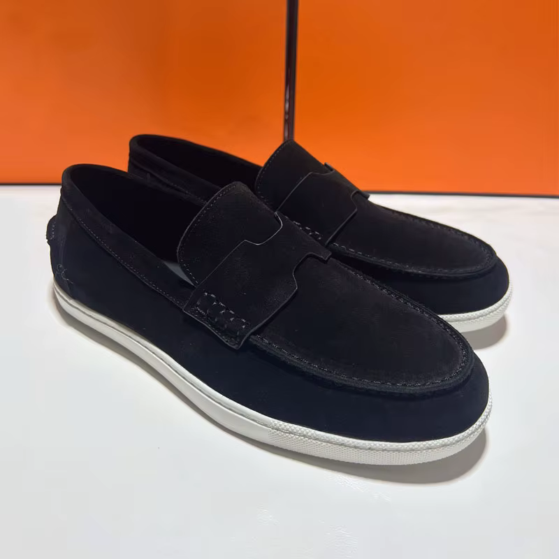 Nouveaux Mocassins Décontractés pour Hommes, Chaussures à Enfiler Polyvalentes et Faciles à Porter p