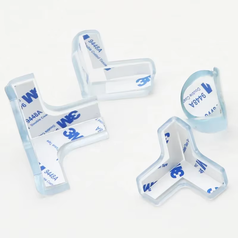 Protecteurs d'angle en silicone souple pour meubles, protections de sécurité pour vos enfants avec h