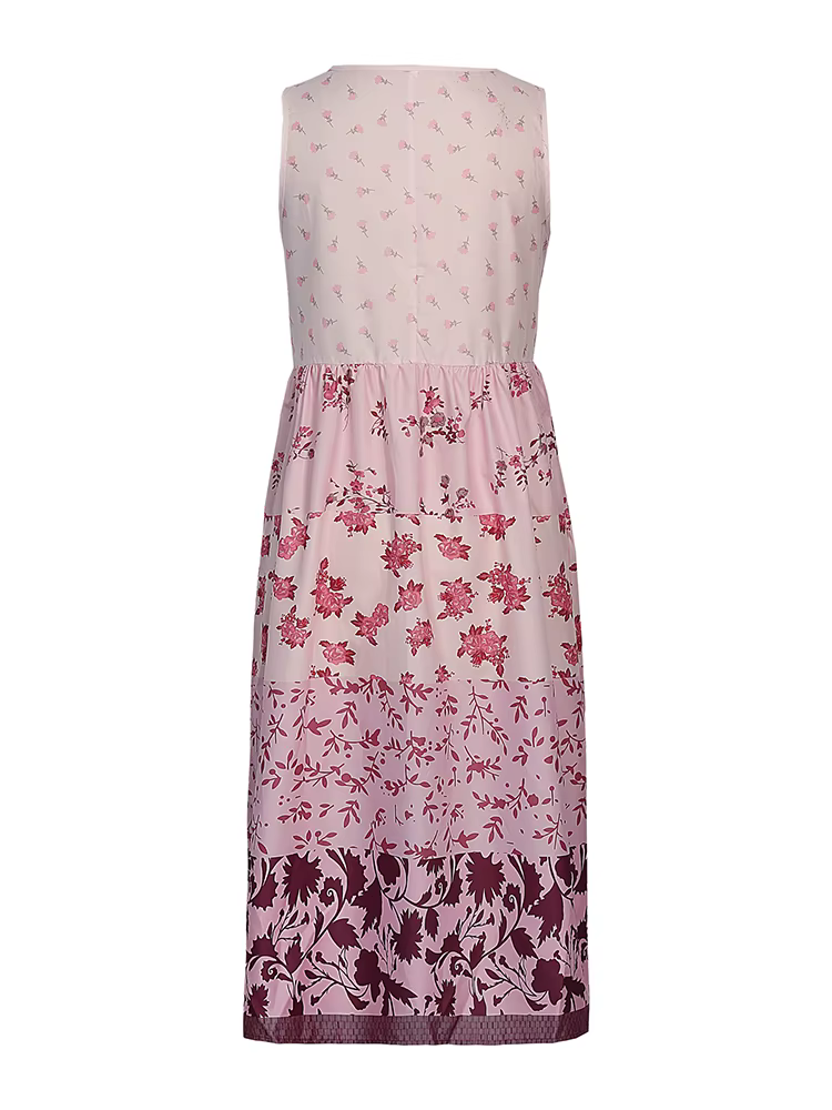 Robe d'été grande taille pour femmes, col de plage, fluide, robe de soirée imprimée, robes hawaïenne