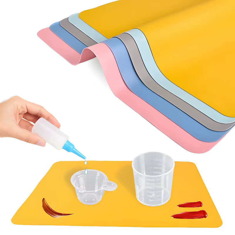 Coussretours en silicone imperméable pour isolation thermique, napperon antidérapant, résine lavable