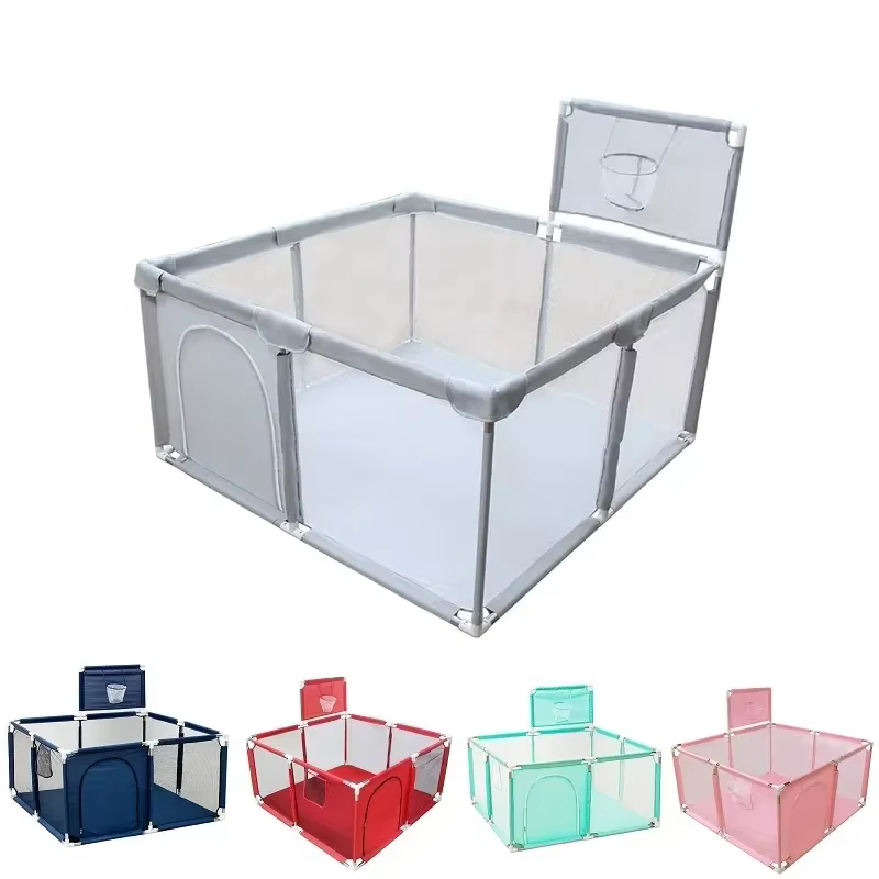Parc carré pour bébé, parc de jeux pour bébé en bas âge, barrières d'activité pour nourrissons, aire