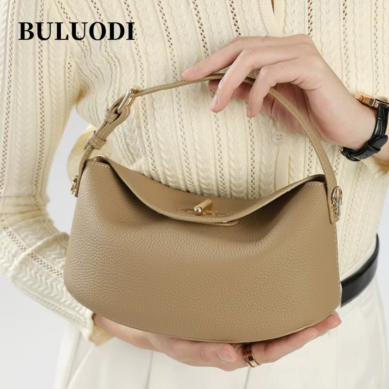 Sacs à bandoulière de luxe pour femmes, sacs à main classiques en cuir de vache véritable, sacs à ba