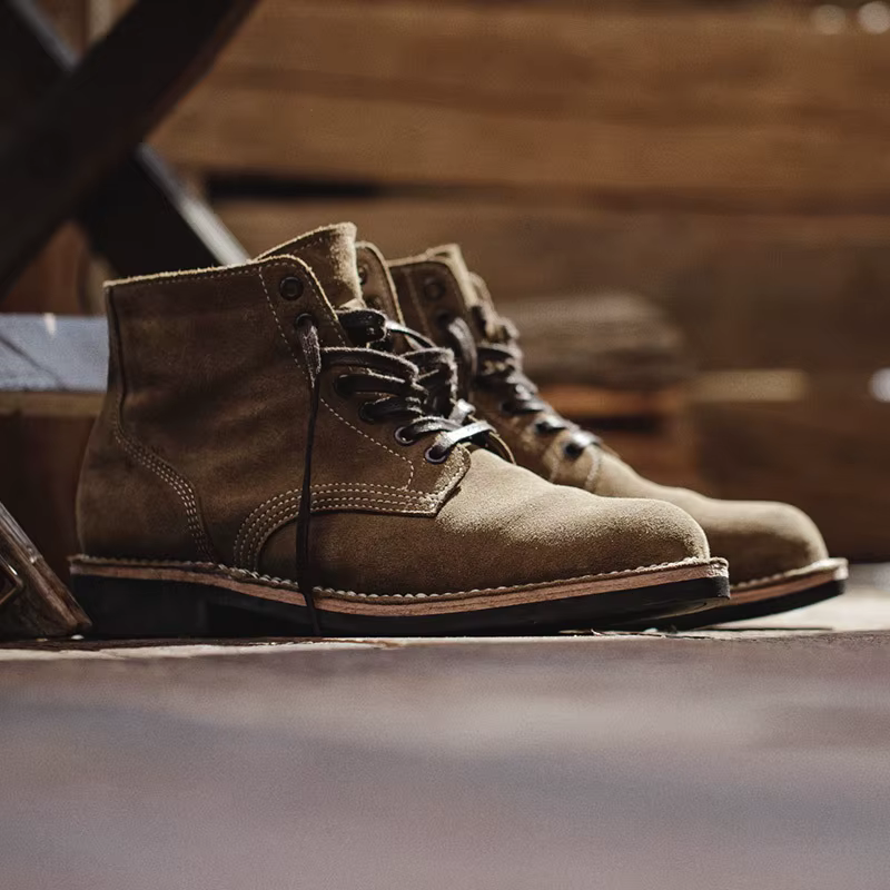 Bottes de travail pour hommes printemps Style américain bottes hautes dans le désert bottes militair