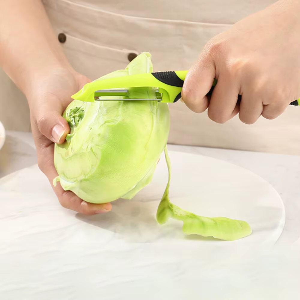 Éplucheur à poignée antidérapante, éplucheur, outil magique, Melon, pomme de terre, fruits, grattoir