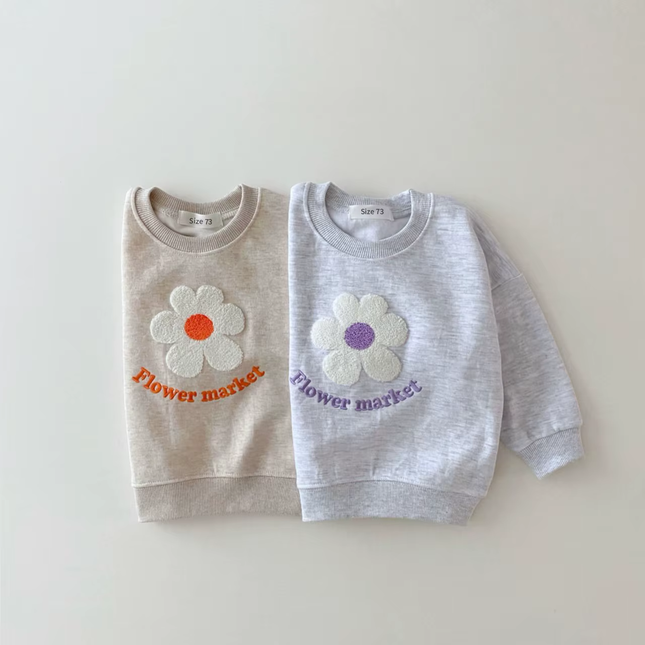 Automne bébé filles vêtements ensemble fleur lettre imprimer pull haut + pantalon enfants vêtements 