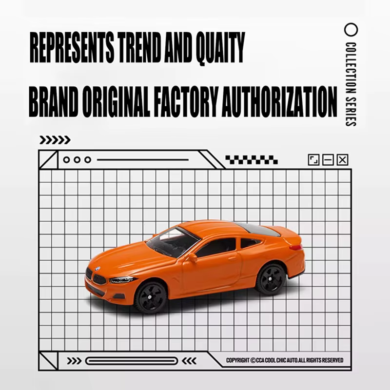 CCA MSZ 1:64 Volkswagen Audi modèle suspendu exquis voiture classique modèle de voiture statique en 