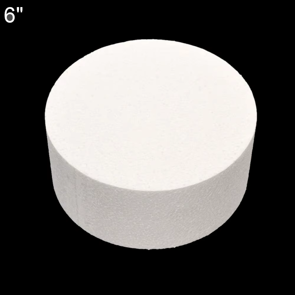 Moule à gâteau rond en polystyrène, 4/6/8 pouces, modèle pratique de bricolage, accessoires de cuisi