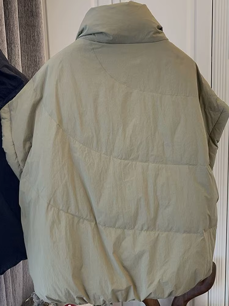 Doudoune Respirante Ultra Légère pour Femme, Manteau Rembourré, Gilet Chaud, Mode Coréenne, Hiver