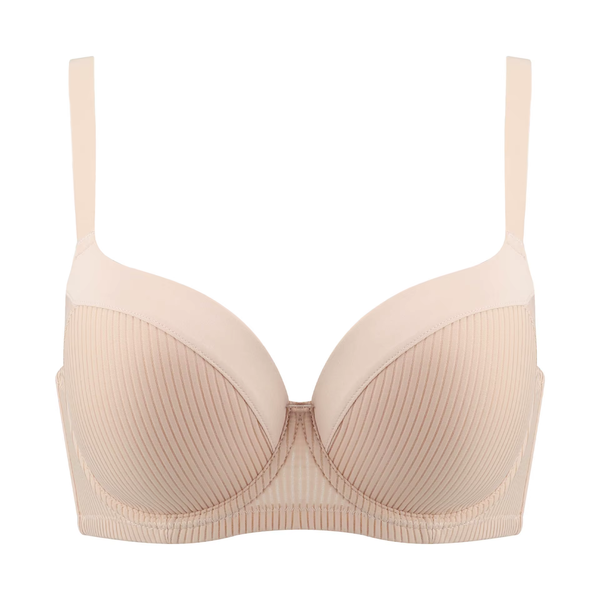 T-shirt Push Up grande taille pour femmes, soutien-gorge à armatures, Lingerie de soutien légèrement