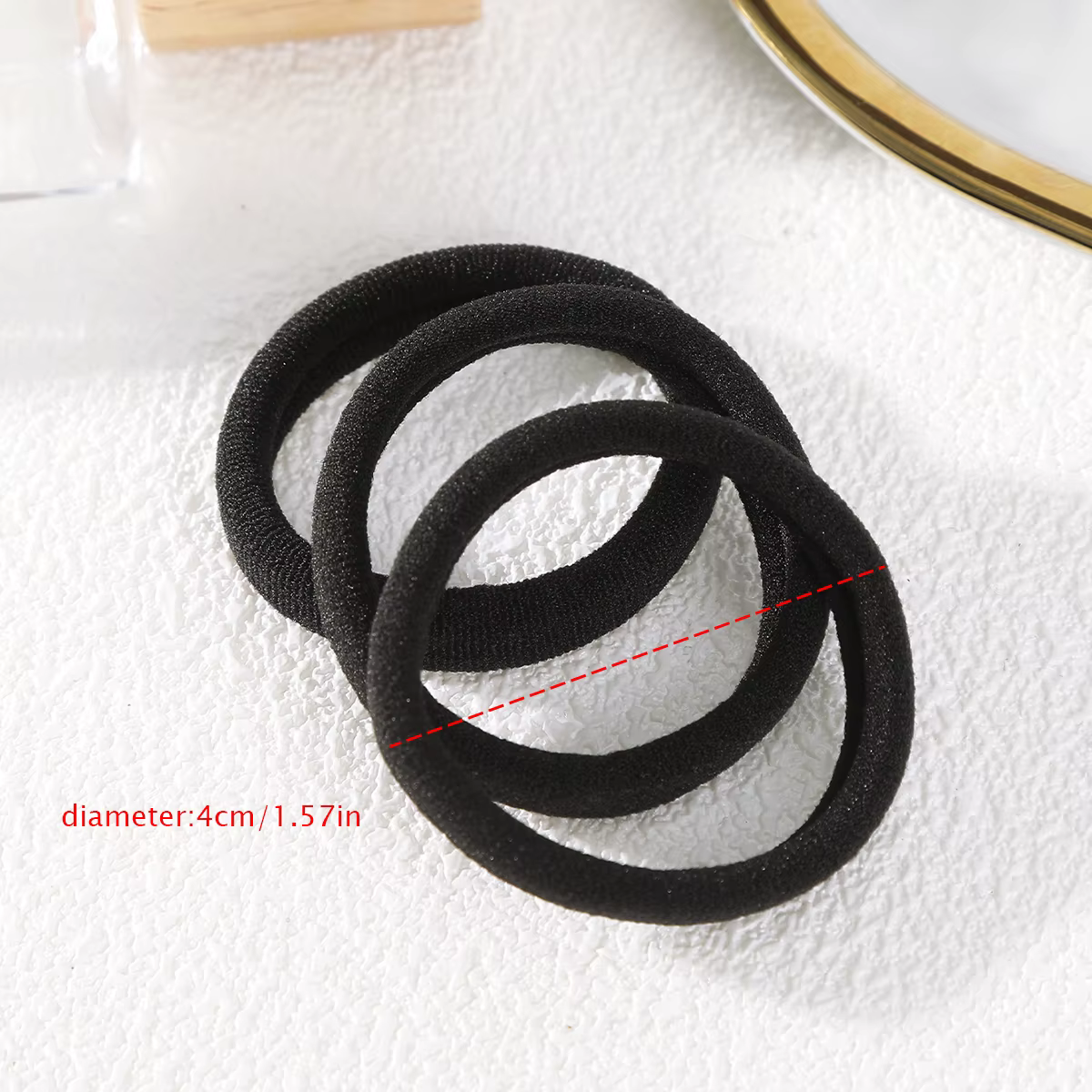 50 pièces coloré Ealstic cheveux corde queue de cheval tenir Scrunchie élastique pour les femmes de