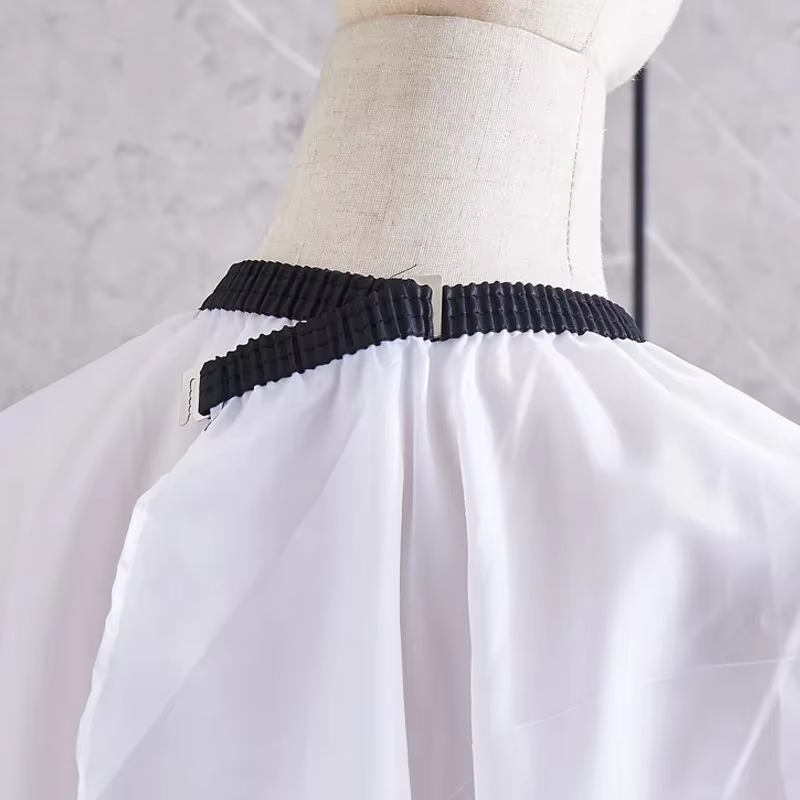 Tablier imperméable coloré pour salon de coiffure, coiffeur, coiffeur, couverture de coupe de cheveu