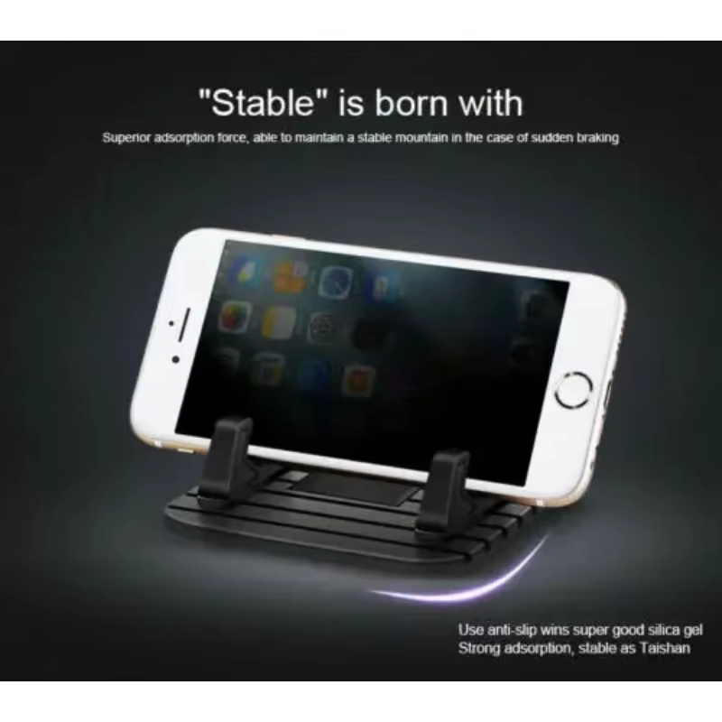 Support antidérapant en Silicone pour voiture, tapis de tableau de bord, support GPS pour téléphone,
