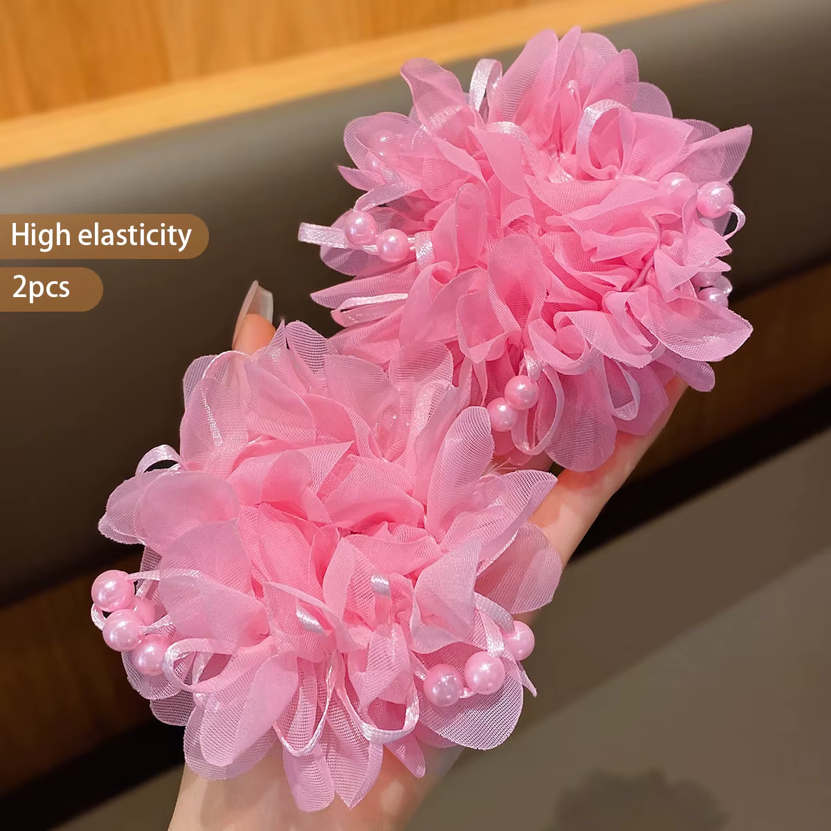 2 petites filles rose mignon bandeau cheveux accessoires pour enfants